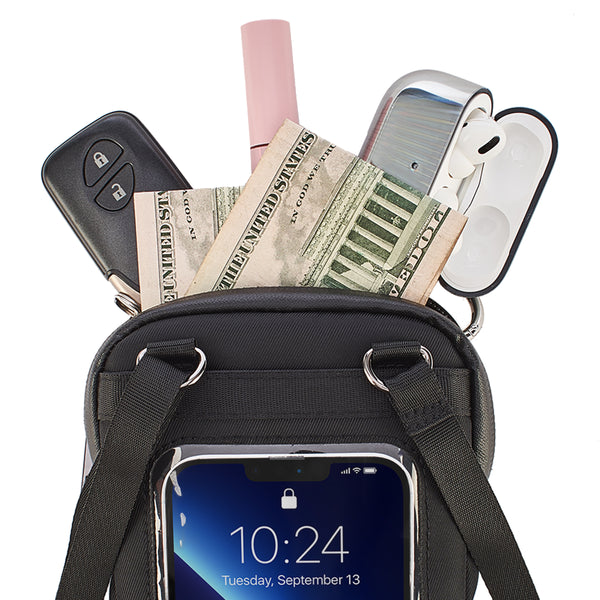 Case-Mate Universal Crossbody Phone Case-Black