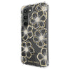 Case-Mate Floral Gems Antimicrobial Case For Samsung Galaxy S23-Clear/ Gold