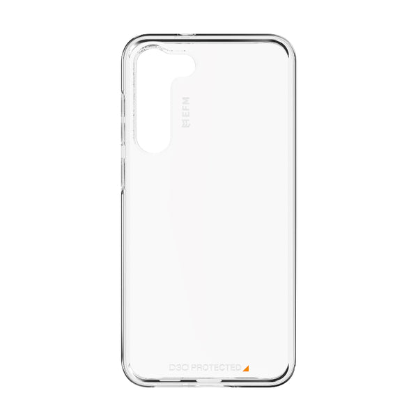 EFM Alta Case Armour with D3O Crystalex For Samsung Galaxy S23+ - Crystal Clear-Clear