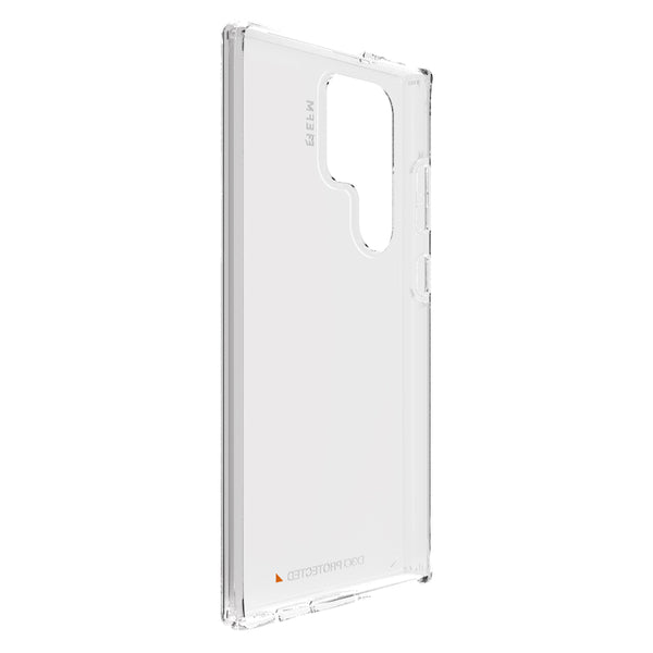 EFM Alta Case Armour with D3O Crystalex For Samsung Galaxy S23 Ultra - Crystal Clear-Clear