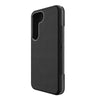 EFM Monaco Case Armour with ELeather and D3O 5G Signal Plus Technology For Samsung Galaxy S23+ -  Black/Space Grey-Black / Space Grey