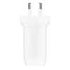 Belkin BoostCharge PRO Dual USB-C Wall Charger with PPS 60W - White-White