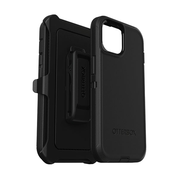 Otterbox Defender Case For iPhone 15 - Black-Black