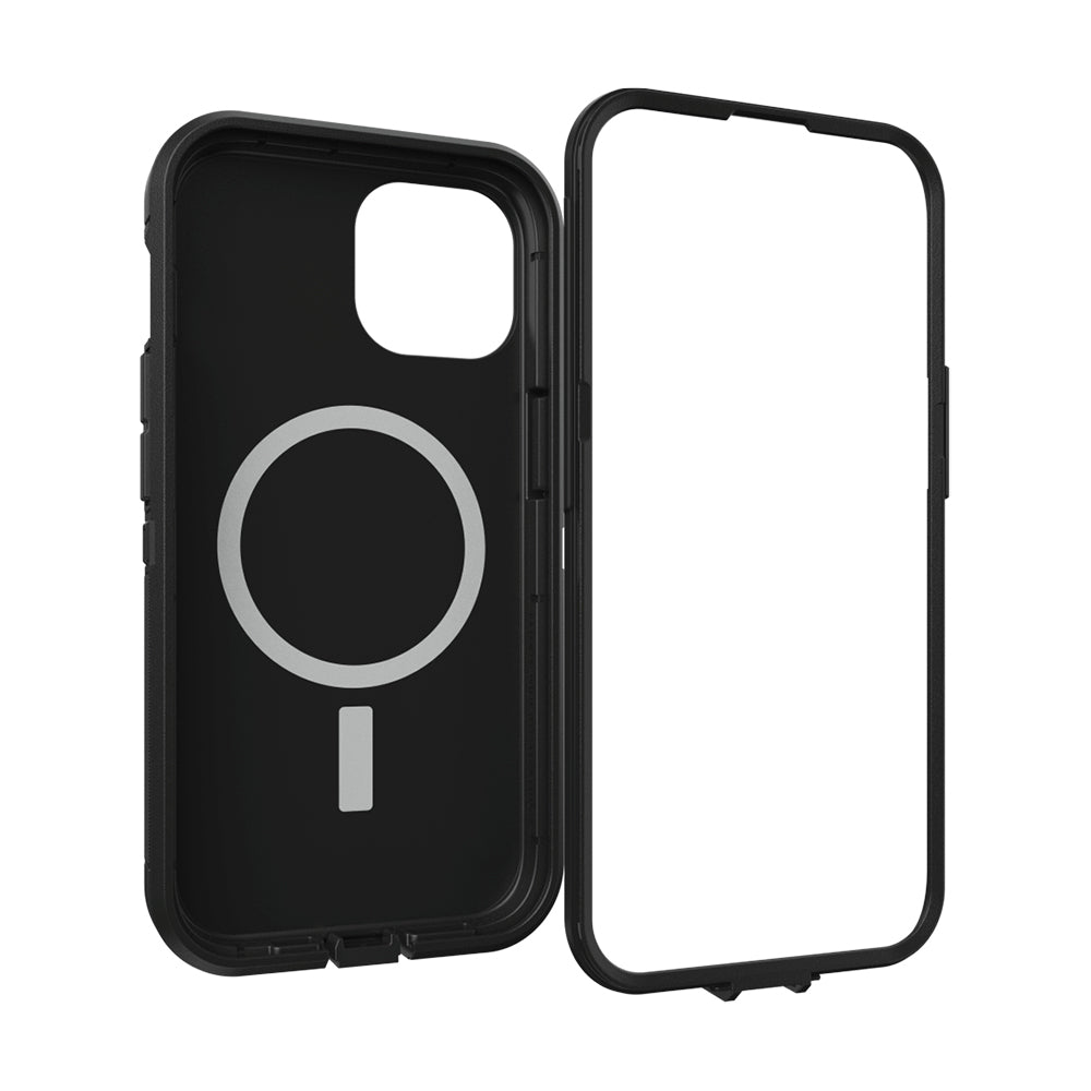 Otterbox Defender XT Magsafe Case For iPhone 15/14/13 - Black-Black