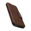 Otterbox Strada Folio MagSafe Case For iPhone 15 - Espresso-Espresso