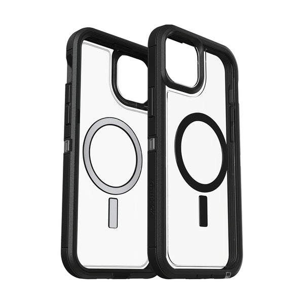 Otterbox Defender XT Magsafe Case For iPhone 15 Plus - Dark Side-Black / Clear