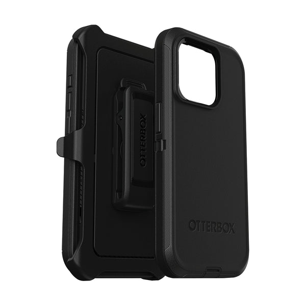 Otterbox Defender Case For iPhone 15 Pro - Black-Black