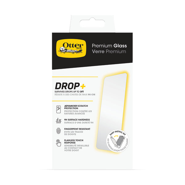 Otterbox Premium Glass Screen Protector For iPhone 15 Pro - Clear-Clear