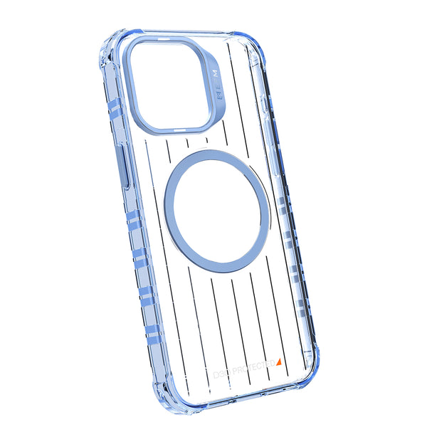 EFM Dakar Case Armour with D3O BIO For iPhone 15 Pro Max-Blue / Clear