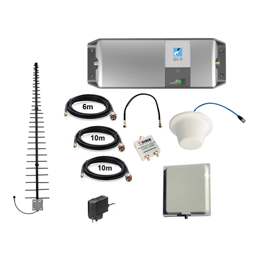 Cel-Fi GO Optus signal Repeater for building & sites with Indoor Ceiling Antenna