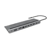 Unitek uHUB 11+ 11-in-1 USB-C Ethernet Hub with MST Triple Monitor 100W PD and Card Reader