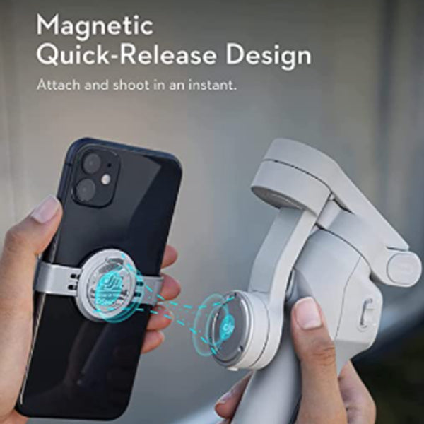 DJI OSMO MOBILE 4 SMARTPHONE GIMBAL with Magnetic Clip and Tripod Stand