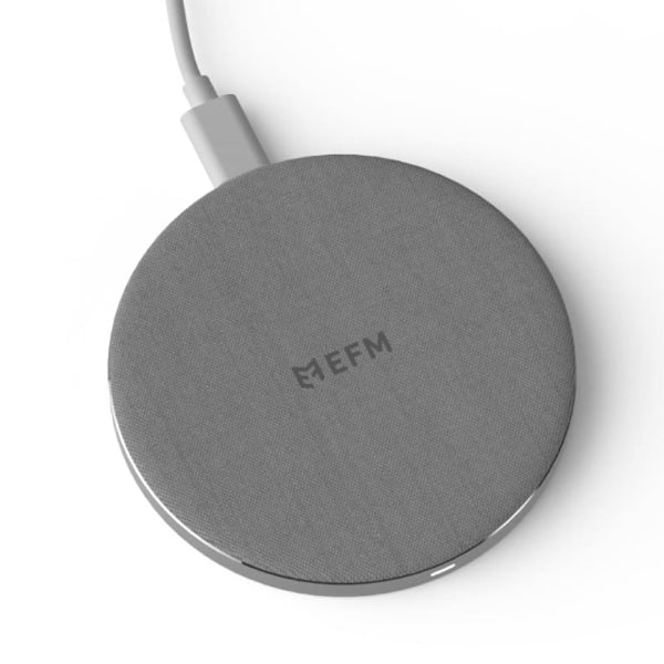 EFM 15W Wireless Charge Pad With Qi certification - Silver
