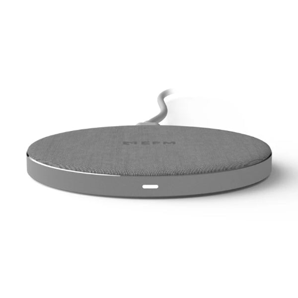 EFM 15W Wireless Charge Pad With Qi certification - Silver