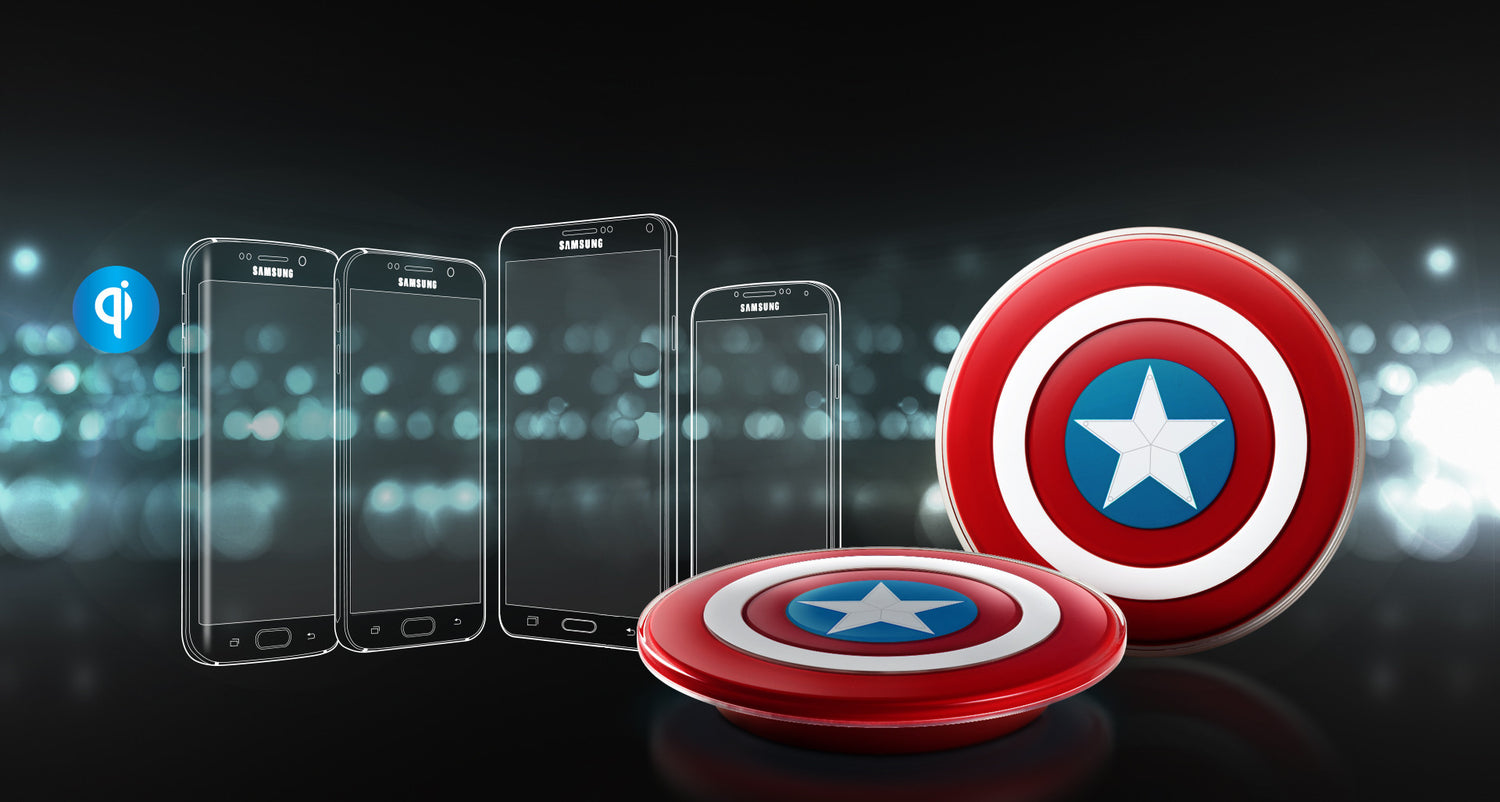 Samsung Galaxy wireless charging Pad Avenger Edition