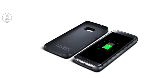 Samsung Galaxy S7 Edge wireless charging clip on powerbank 2700mAh battery AU Wt