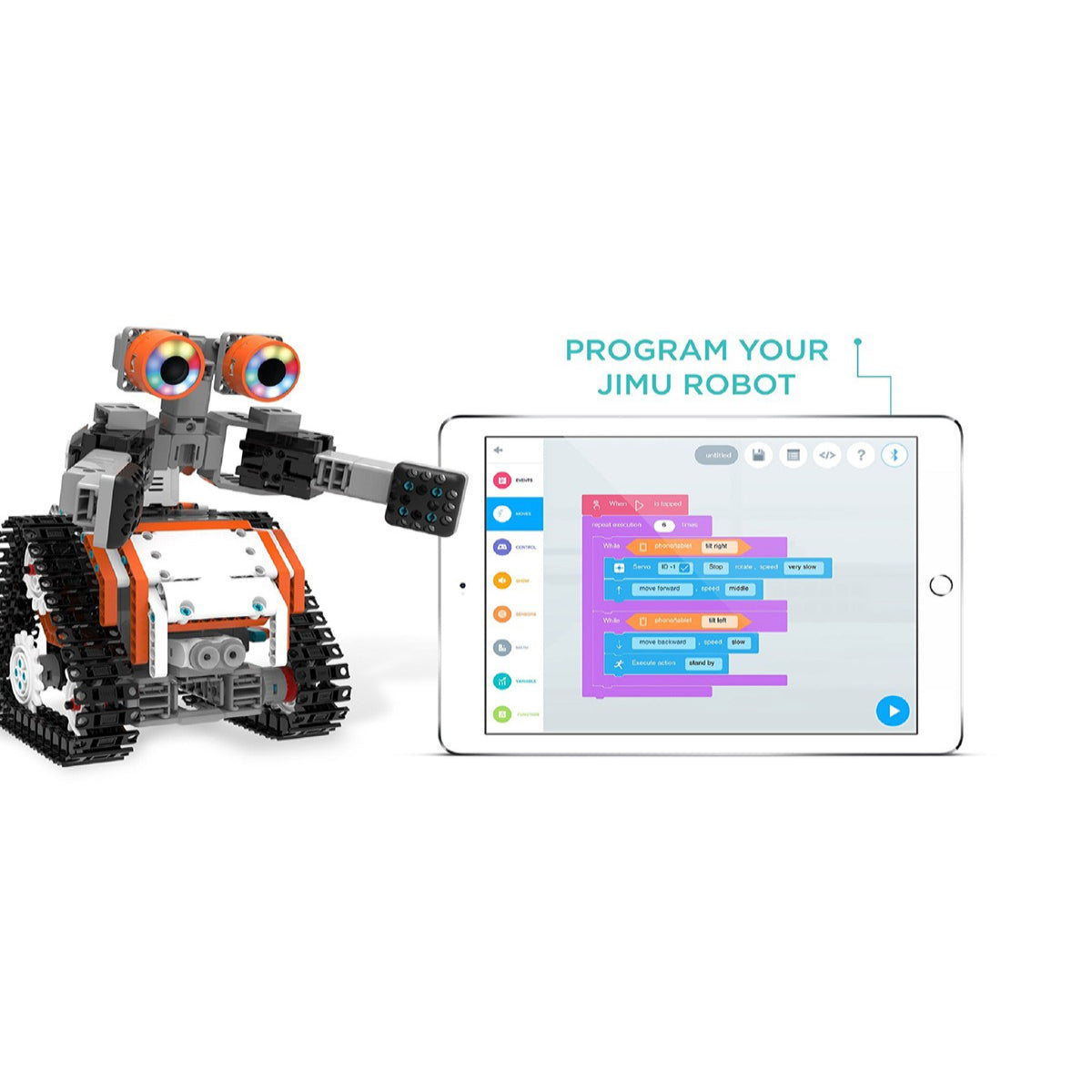 UBTECH JIMU TruckBots STEM Programming Education RC Robot Kit Ago 8+