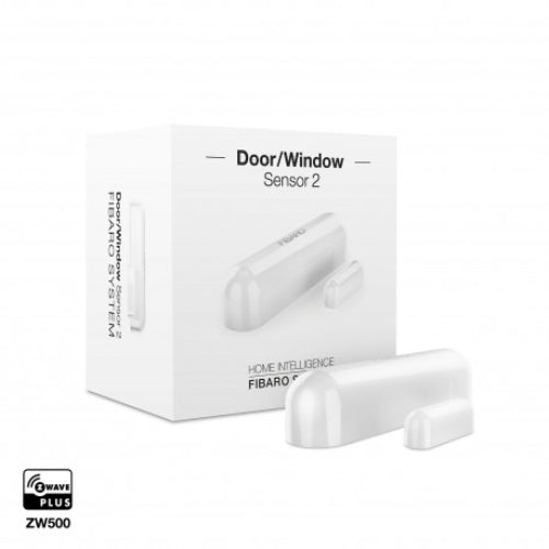 Fibaro z-wave wireless Door / Window Sensor 2 with Temperature sensor for smart home hub