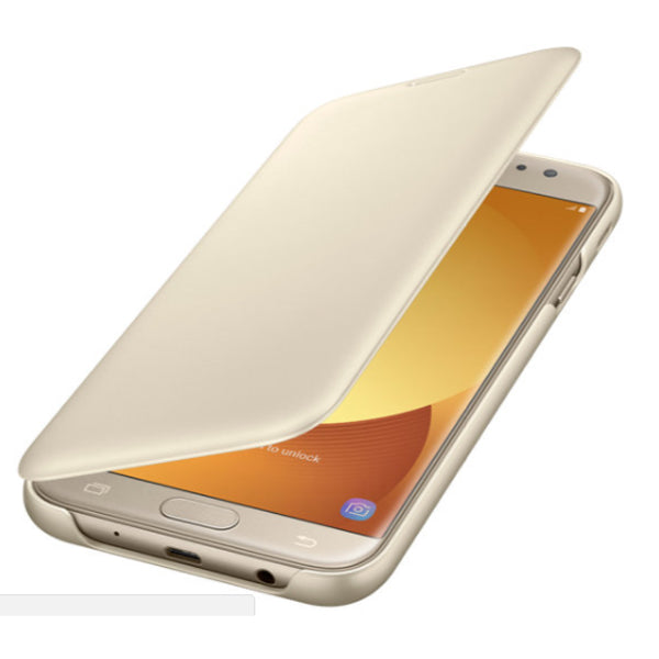 Original Samsung Galaxy J7 Pro (2017) Wallet Cover EF-WJ730