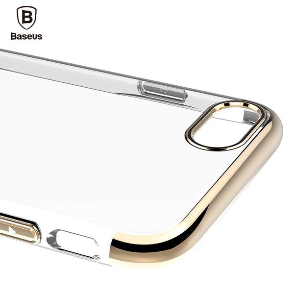 Baseus Super Slim Stylish Plating Design Case For iPhone 7+/8+ (5.5')