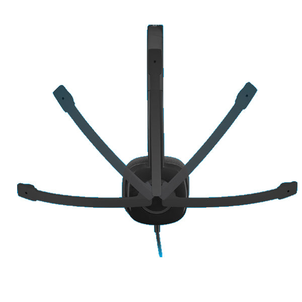 Logitech H151 Stereo 3.5mm audio jack Headset-Black AU Stock