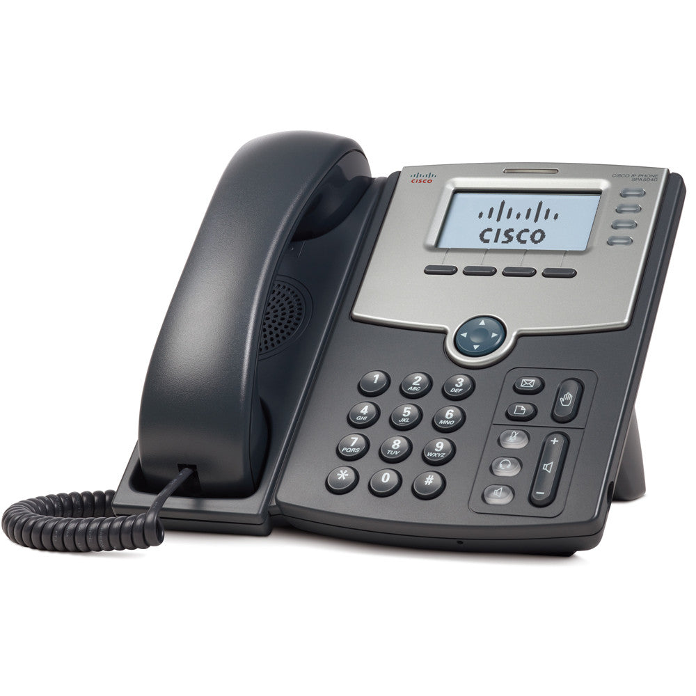 Cisco SPA504G 4-Line IP Phone with 2-Port Switch, PoE and LCD Display