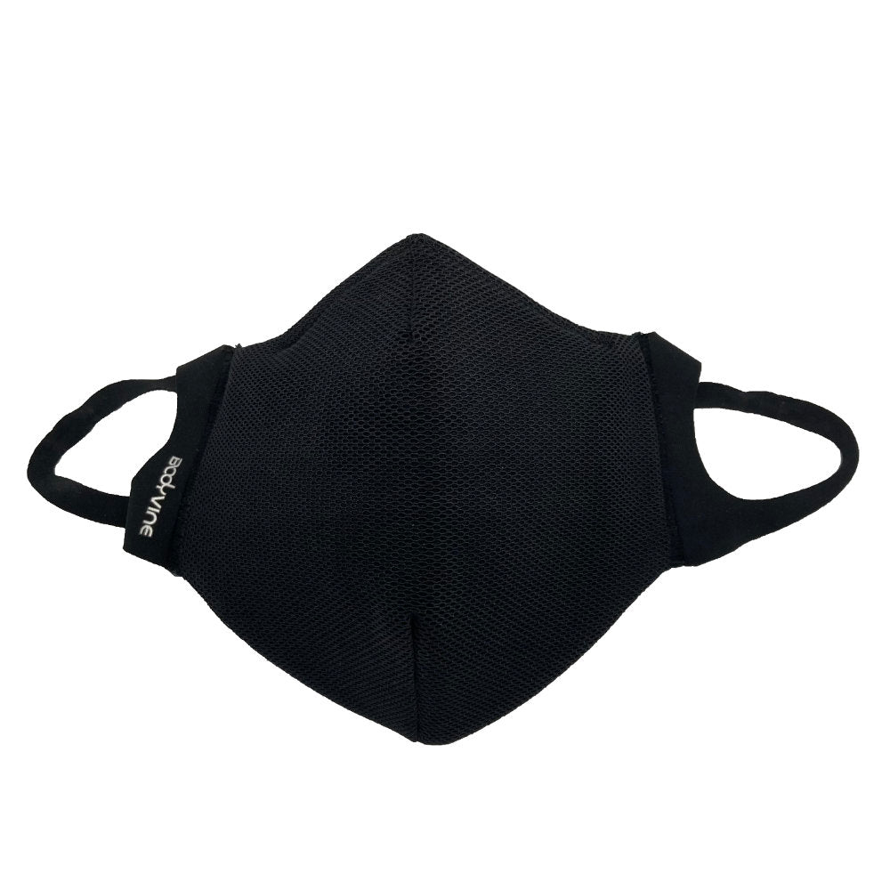 BodyVine® Washable Fashion Mesh Cotton Face Mask - Swiss Tech with HeiQ™ antimicrobial treated Made in Taiwan