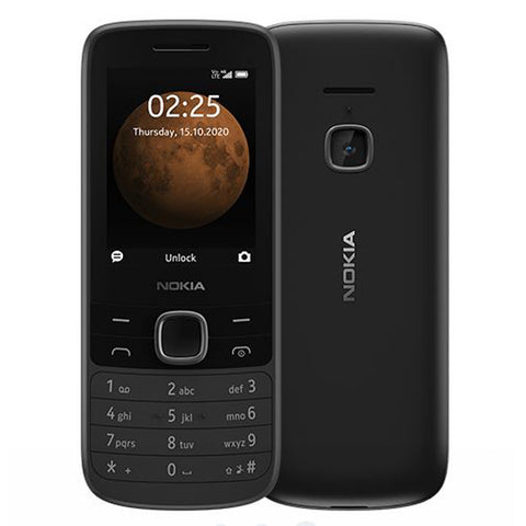 Nokia 225 (4G- Keypad) - Black