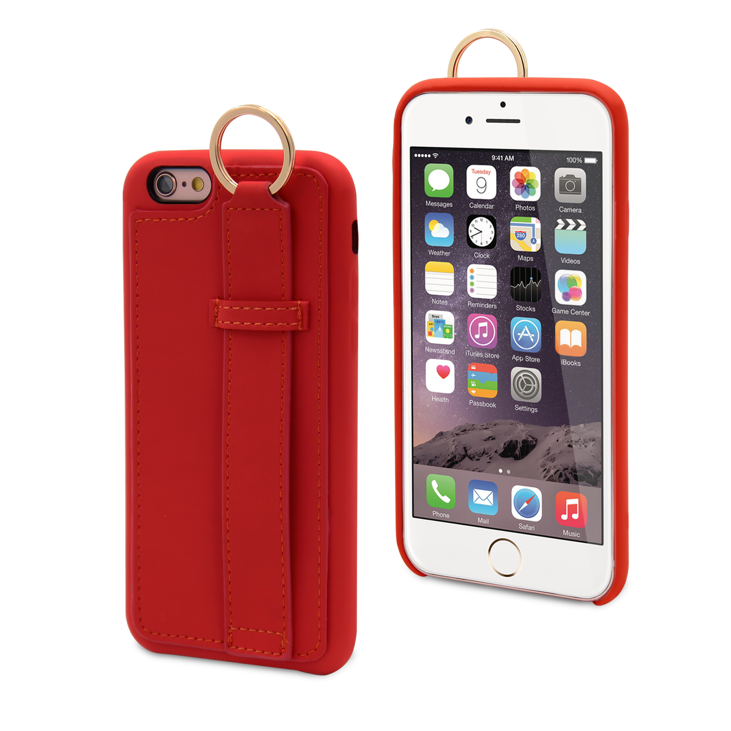 Muvit Life Ring Back Case For iPhone 6 Plus/ 6s Plus (5.5")