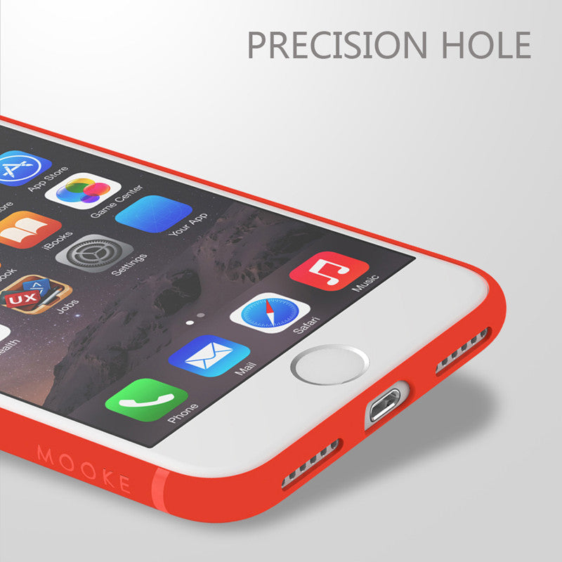 Mooke slim soft matt TPU case for iphone 7/8/SE 2nd Gen/ SE 3rd Gen & 7 Plus/8 Plus