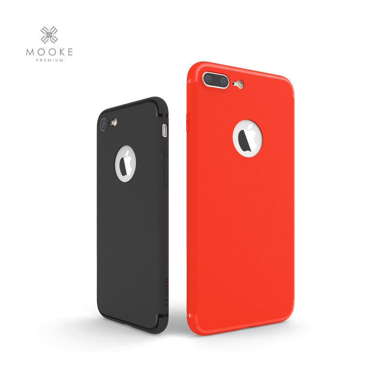 Mooke slim soft matt TPU case for iphone 6 / 6s (4.7") - black