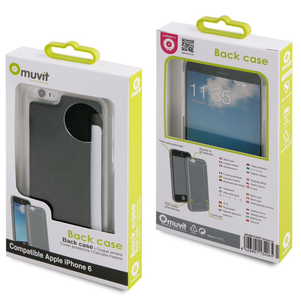 Muvit Back Case for Apple iPhone 6 & 6 Plus