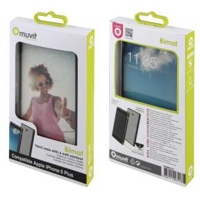 Muvit Black Myframe Case For Apple Iphone 6 Plus - :) Phoneinc