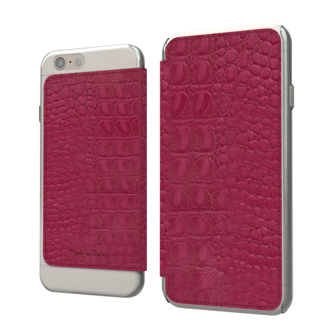 Muvit Made In Paris Fashion Pink Crystal Folio Case For Iphone 6/6s