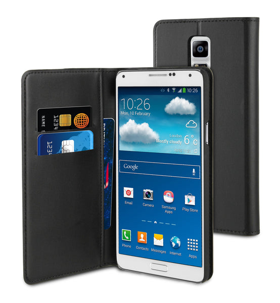 Muvit Wallet Folio Stand Case for Samsung Galaxy Note 4