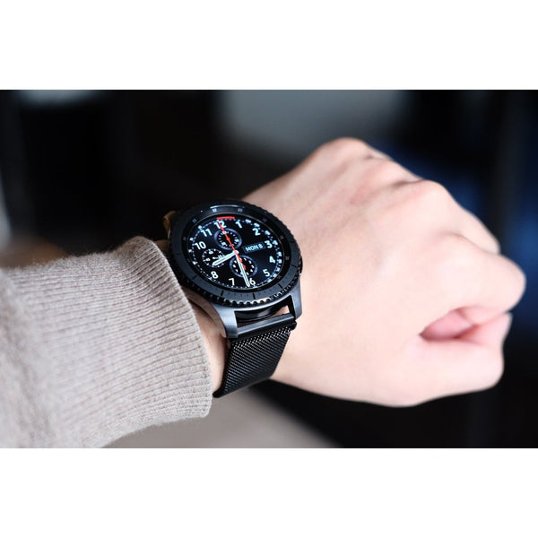 Premium Gear s3 classic frontier smartwatch strap Milanese Loop
