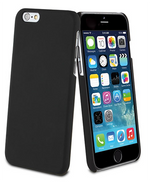 Muvit Soft-Black Hard Case for iPhone 6 - :) Phoneinc