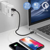 Unitek Portable Power Expansion for Apple USB C Power Adapter USB-C 45W PD; QC 3.0 & USB 2.4A x 2