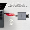 Unitek USB-C and USB-A to CFexpressn2.0 USB-B 10Gbps Aluminium Card Reader