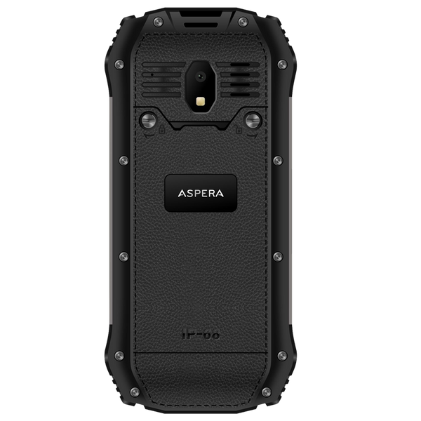 ASPERA R32 (3G, RUGGED PHONE, KEYPAD, IP68) - Black/Yellow