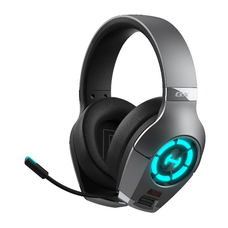 Edifier GX Hi-Res Gaming Headset with Hi-Res, Dual Noise Cancelling Microphone, Multi-Mode, 3.5mm AUX, USB 3.0, USB-C Connection - Grey