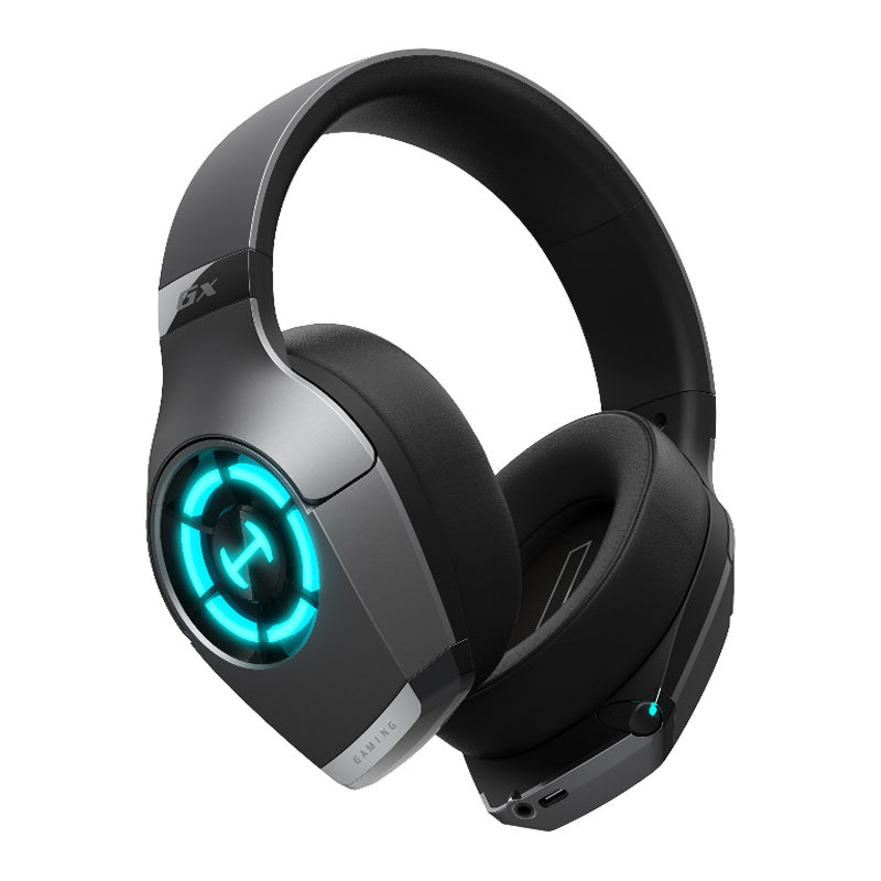Edifier GX Hi-Res Gaming Headset with Hi-Res, Dual Noise Cancelling Microphone, Multi-Mode, 3.5mm AUX, USB 3.0, USB-C Connection - Grey