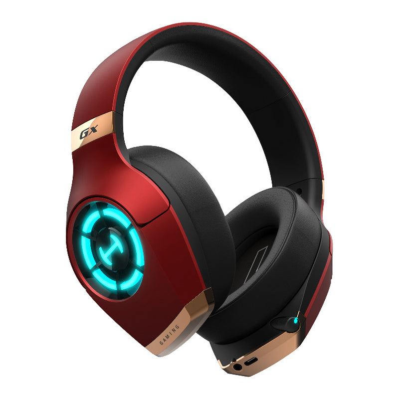 Edifier GX Hi-Res Gaming Headset with Hi-Res, Dual Noise Cancelling Microphone, Multi-Mode, 3.5mm AUX, USB 3.0, USB-C Connection - RED