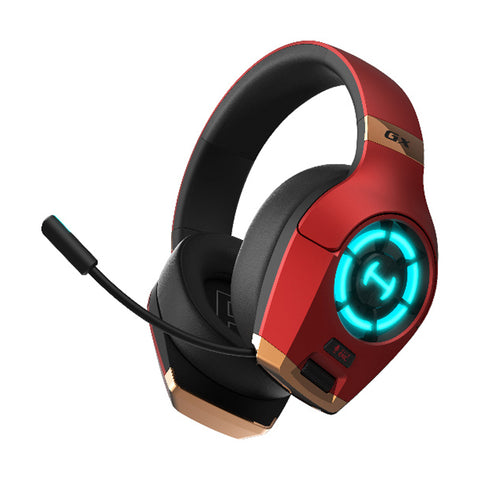 Edifier GX Hi-Res Gaming Headset with Hi-Res, Dual Noise Cancelling Microphone, Multi-Mode, 3.5mm AUX, USB 3.0, USB-C Connection - RED
