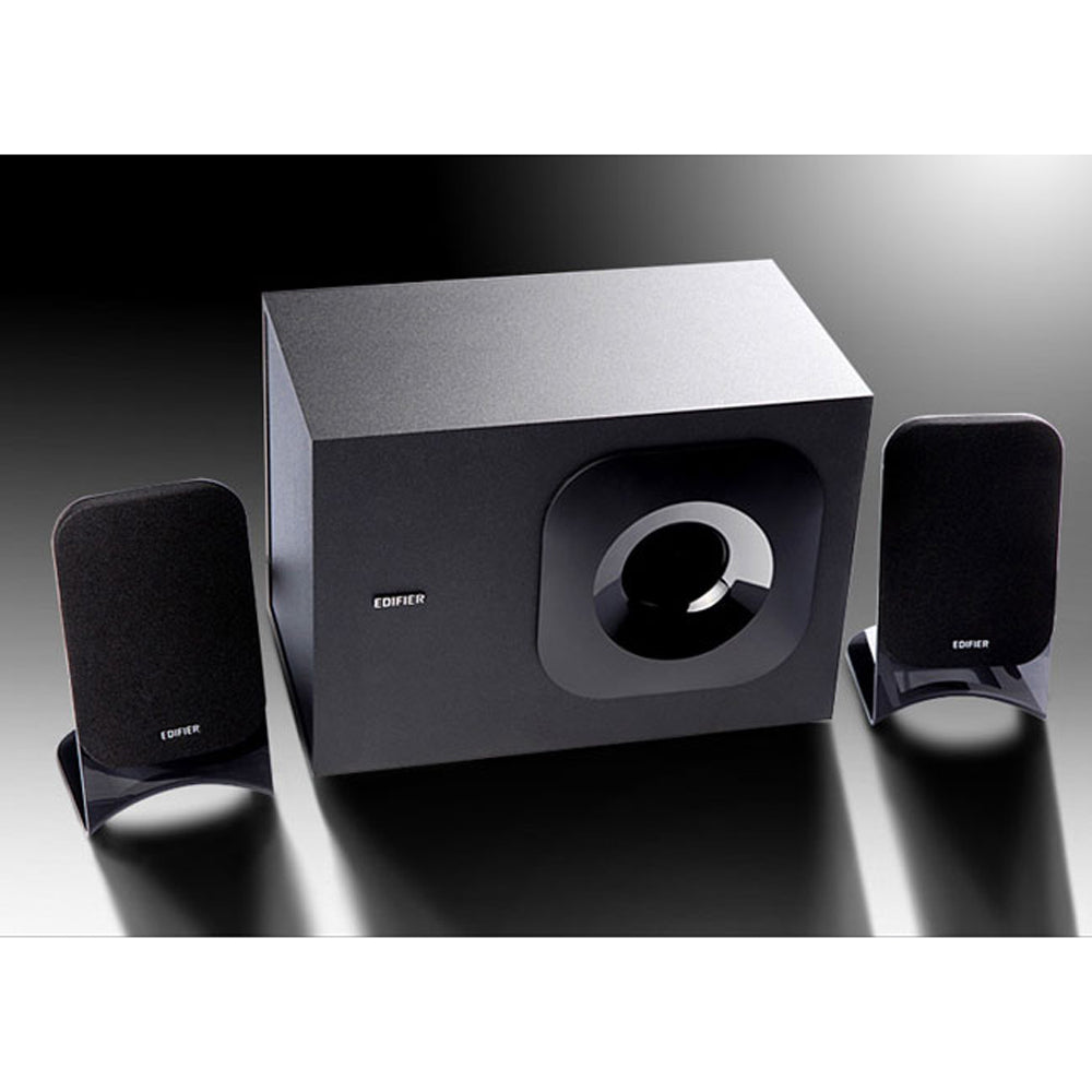 Edifier M1370BT 2.1 Bluetooth Multimedia Speakers - Bluetooth/5inch Super Bass Driver/Front facing Bass Reflex Port/3.5mm AUX/RCA (LS)