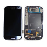 Samsung Galaxy S3 i9300 LCD and Touch Screen Assembly with Frame [Blue] - :) Phoneinc