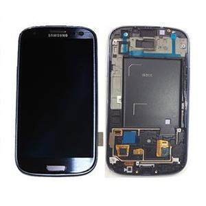 Samsung Galaxy S3 i9300 LCD and Touch Screen Assembly with Frame [Blue] - :) Phoneinc