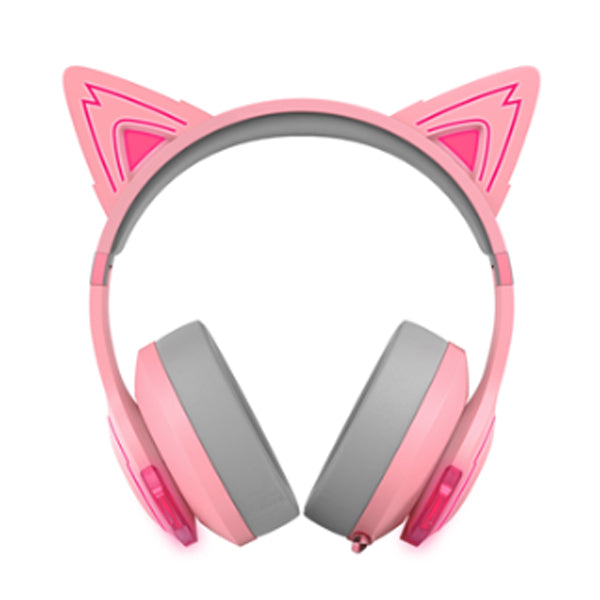 Edifier G5BT Cat Pink Hi-Res Bluetooth Gaming Headset - Pink