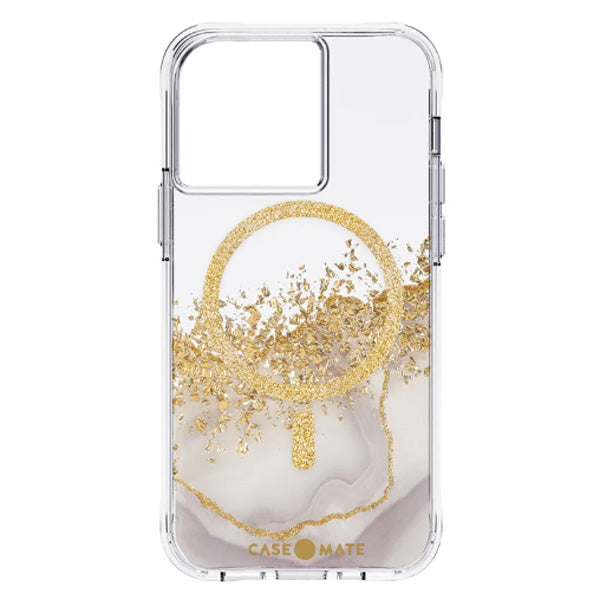 Case-Mate Karat MagSafe Case For iPhone 15 Pro Max (6.7") - Touch of Pearl or Marble