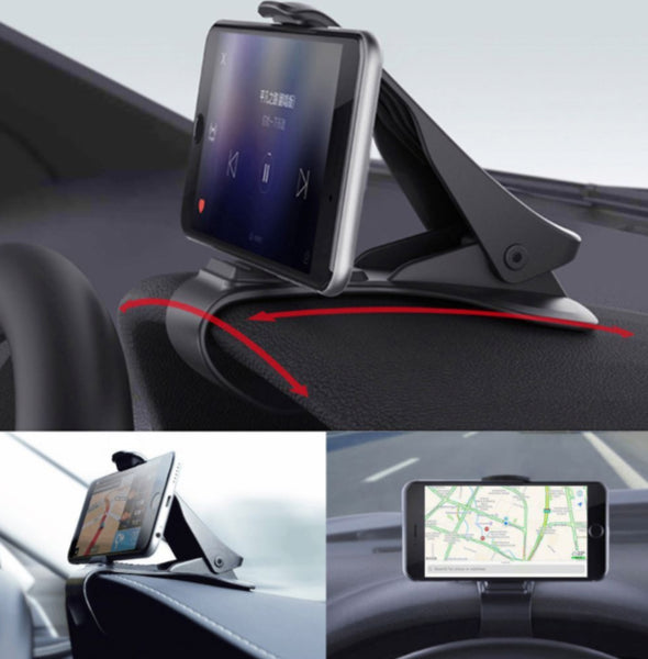 Universal HUD Car Dashboard Mount Clip SmartPhone iPhone GPS Holder